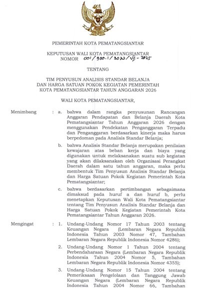 SK Tim Penyusun ASB Tahun 2026